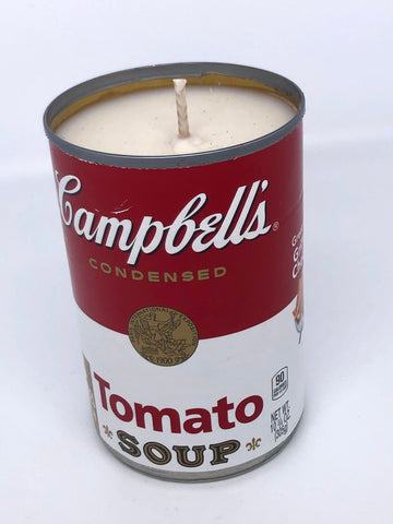 Tomato Soup Can Candle