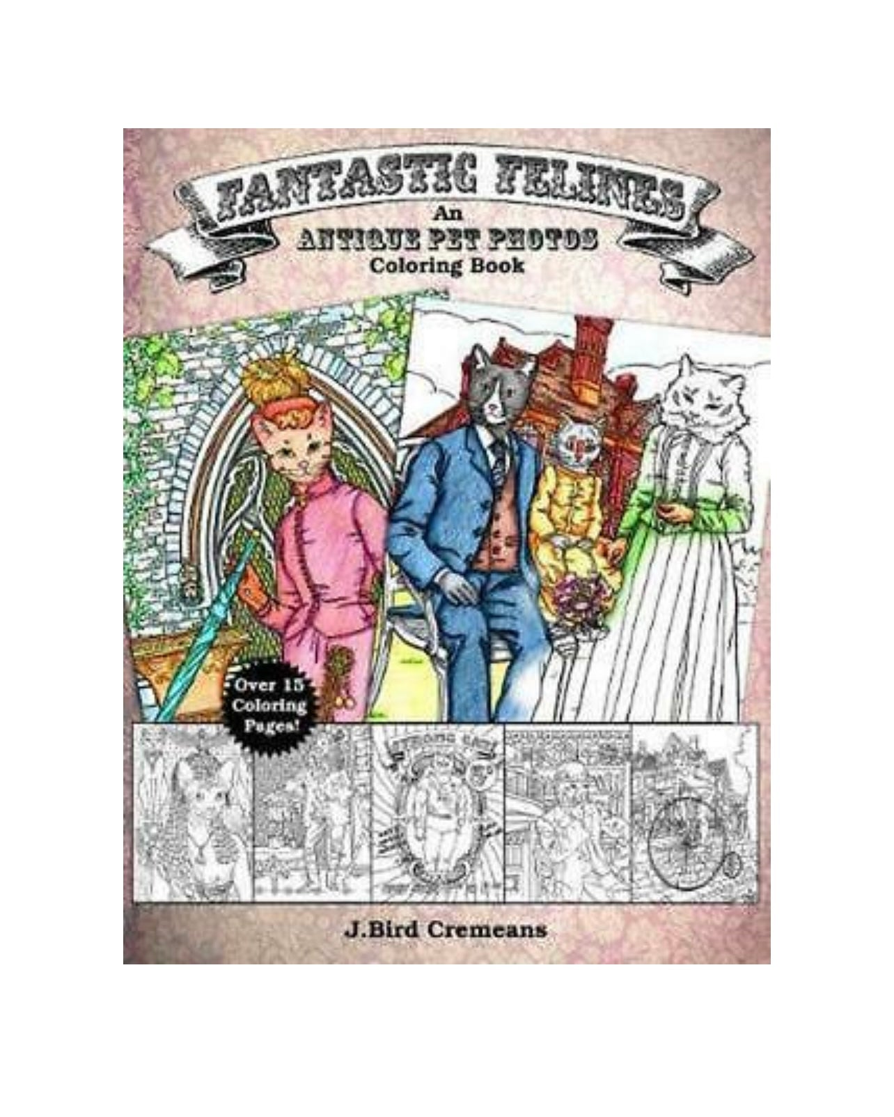 Fantastic Felines Coloring Book – Glean Bath and Body