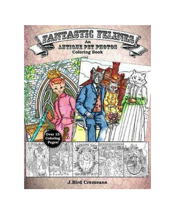 Fantastic Felines Coloring Book