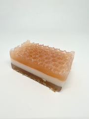 Vanilla and Oats Honeycomb Soap