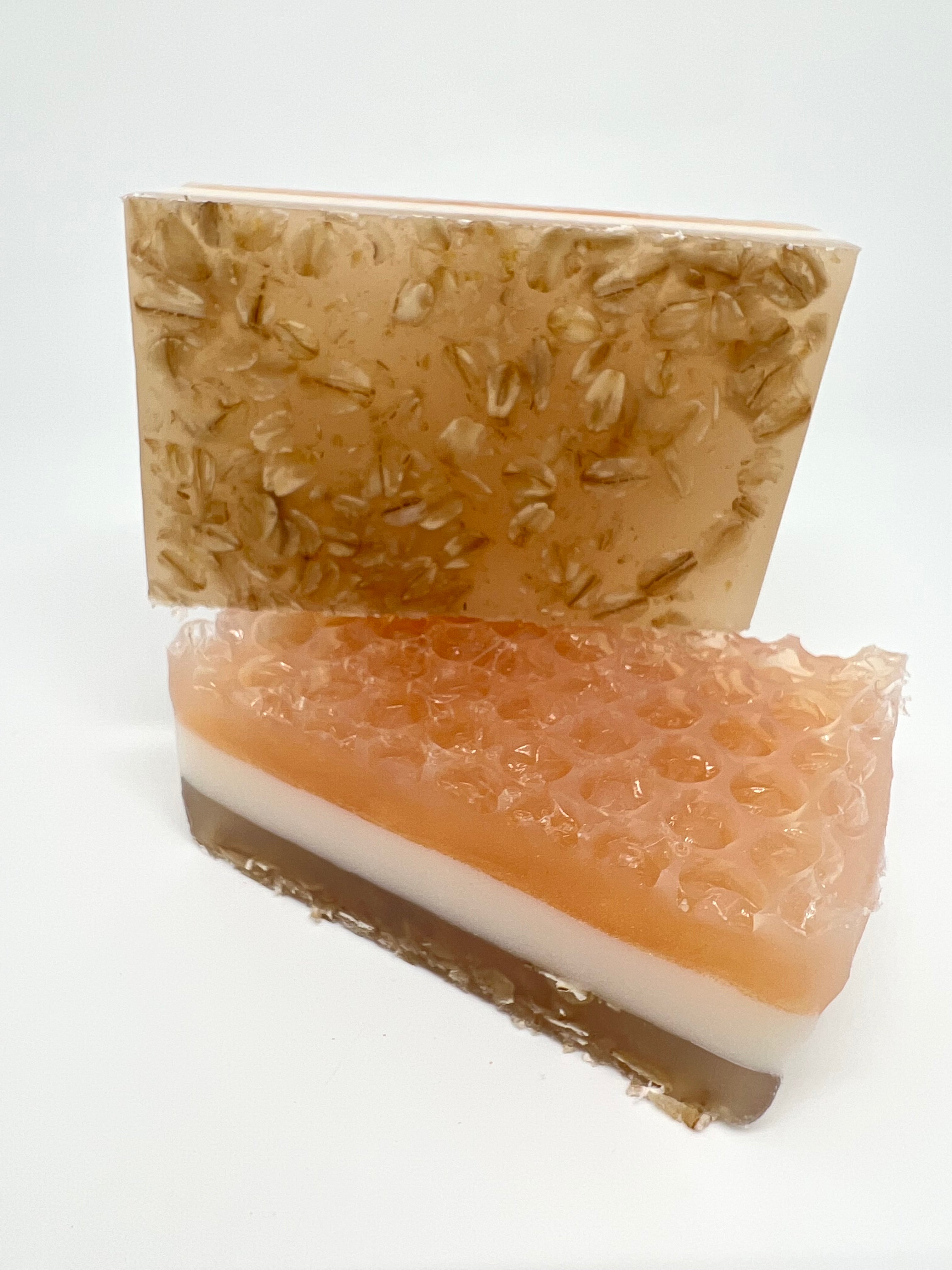 Vanilla and Oats Honeycomb Soap